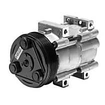 A/C Compressor, OE recommended replacement part., With Clutch, 6-Groove Pulley, 4 Cyl 2.0L - 