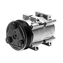 A/C Compressor, OE recommended replacement part., With Clutch, 6-Groove Pulley, 8 Cyl 4.6L - 