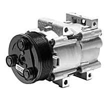 A/C Compressor, With Clutch, 8-Groove Pulley, 7.3L, 8Cyl