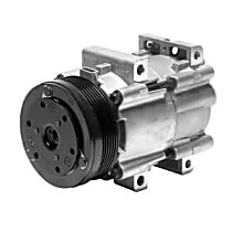A/C Compressor Sold individually With Clutch, 6-Groove Pulley