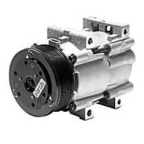 A/C Compressor, OE recommended replacement part., With Clutch, 8-Groove Pulley, 8 Cyl 7.3L - 