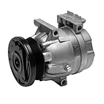 A/C Compressor Sold individually With Clutch, 6-Groove Pulley