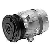 A/C Compressor, OE recommended replacement part., With Clutch, 5-Groove Pulley, 6 Cyl 3.8L - 
