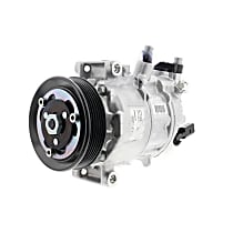 A/C Compressor, With Clutch - 