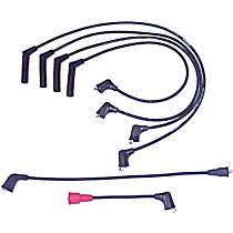 Spark Plug Wire, Eng.VIN: V, Set of 4 - 