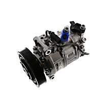 A/C Compressor, With Clutch - 