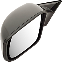Driver Side Mirror, Power, Non-Folding, Non-Heated, Paintable, Without Signal Light, Without memory, Without Puddle Light, Without Auto-Dimming, Without Blind Spot Feature
