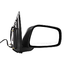 Passenger Side Mirror, Power, Manual Folding, Non-Heated, Textured Black, Without Signal Light, Without memory, Without Puddle Light, Without Auto-Dimming, Without Blind Spot Feature