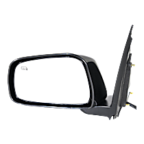 Driver Side Mirror, Power, Manual Folding, Heated, Paintable, No Signal Light, No Memory, No Puddle Light, No Auto-Dimming, No Blind Spot Feature