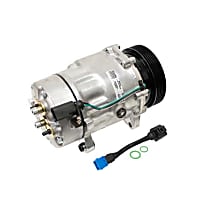 A/C Compressor, From chassis: 8N-Y-030001, With Clutch - 