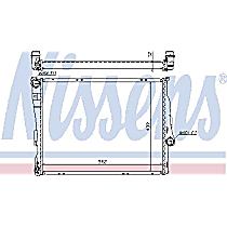 Radiator - Nissens 60782A