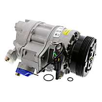 A/C Compressor, Only for cars with Adaptive Drive or 4-Zone Automatic Climate Control, With Clutch - 