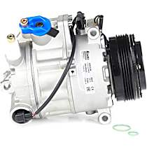 A/C Compressor, With Clutch, 4-Groove Pulley, 6 Cyl 3.0L