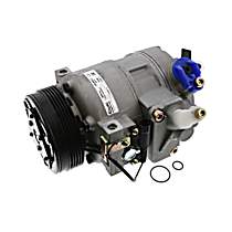 89034 A/C Compressor, With Clutch, 5-Groove Pulley