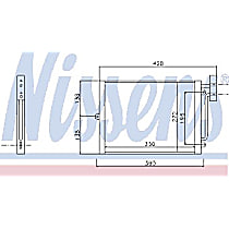 94715 A/C Condenser