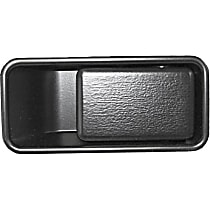 11812.08 Front, Passenger Side Exterior Door Handle, Black