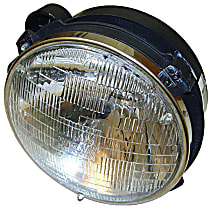 12402.03 Driver Side Halogen Headlight, With bulb(s)