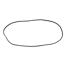 993-541-435-01 Windshield Weatherstrip Seal