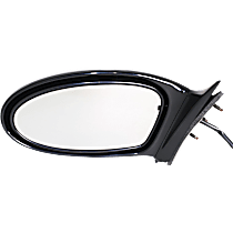 Driver Side Mirror, Power, Manual Folding, Heated, Paintable, No Signal Light, No Memory, No Puddle Light, No Auto-Dimming, No Blind Spot Feature