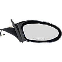 Passenger Side Mirror, Power, Non-Folding, Non-Heated, Paintable, No Signal Light, No Memory, No Puddle Light, No Auto-Dimming, No Blind Spot Feature