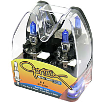Bulb Set H1 Halogen Optilux Xenon White XB (12V 100W) - Replaces OE Number H71070227