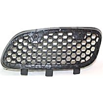Grille Assembly, Textured Black Shell and Insert, Grille