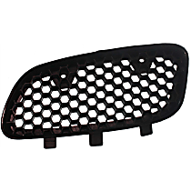Grille Assembly, Textured Black Shell and Insert, Grille