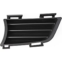 Front, Driver Side, Outer, Lower Bumper Grille, Black, 4 Cyl., 1.8L Engine