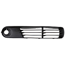 Front, Passenger Side Fog Light Trim, Sedan, For Models With Fog Light Holes, Primed