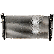 Radiator, 4.8L/5.3L/6.0L/6.2L Engines, With Engine Oil Cooler, 34 in. x 17 in. Core, Aluminum Core, Plastic Tank