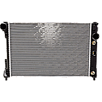 Radiator, 2.5L/3.0L/3.5L/4.7L/5.5L Engines, Aluminum Core, Plastic Tank, For Models with Partial Zero Emissions Vehicle (PZEV) (Code 917)