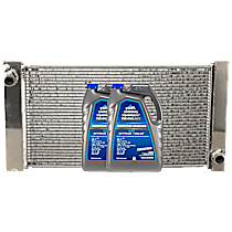 3-Piece Kit Radiator, 2-Door, 1.6L 4Cyl, Convertible,  Includes (1) Radiator and (2) Coolant/Antifreeze