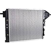 Radiator, 6.2L Engine, Automatic Transmission, Aluminum Core, Plastic Tank