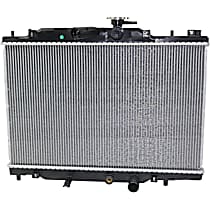Radiator, 1.5L Engine, Aluminum Core, Plastic Tank