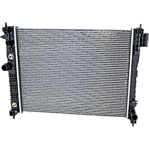 Radiator, 1.4L Engine, Plastic Tank