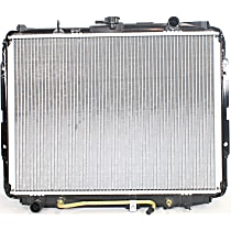 Radiator, 2.3L/2.6L/3.1L Engines, Aluminum Core, Plastic Tank