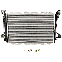 Radiator, 5.0L/5.8L/7.5L Engines, Automatic or Manual Transmission, Heavy Duty Cooling, Aluminum Core, Plastic Tank