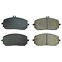 Front Ceramic Brake Pad Set, with Sport Package, Z16 Evolution Ceramic