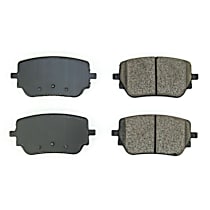Rear Ceramic Brake Pad Set, with Sport Package, Z16 Evolution Ceramic