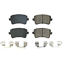 Rear Ceramic Brake Pad Set, Z17 Evolution Plus Ceramic