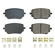 Rear Ceramic Brake Pad Set, with Sport Package, Z17 Evolution Plus Ceramic