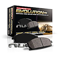 Front Ceramic Brake Pad Set, Z17 Evolution Plus Ceramic
