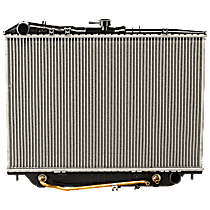 Radiator, 3.2L/3.5L Engines, Aluminum Core, Plastic Tank