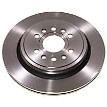 Rear, Driver or Passenger Side Brake Disc, Plain Surface, 6 Lugs, Brake Code-BR3, 6.4L 8Cyl, Autospecialty By Powerstop