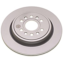 Rear, Driver or Passenger Side Brake Disc, Plain Surface, 6 Lugs,, Evolution Genuine Geomet Series