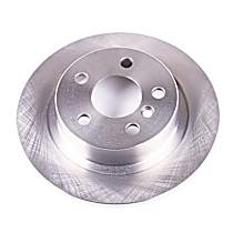 Rear, Driver or Passenger Side Brake Disc, Plain Surface, Solid, 5 Lugs, 279.4 mm, S ALL4, 2.0L 4Cyl, Autospecialty By Powerstop