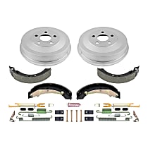 Brake Drum and Shoe Kit, With Rear Drum Brake, Z17 OE Replacement - Rear