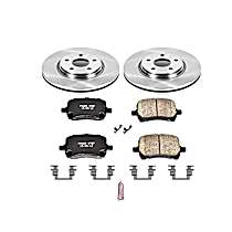 Front Brake Disc and Pad Kit, Plain Surface, 5 Lugs, 295.8 mm, Ceramic, GT, 3.5L 6Cyl, OE Replacement