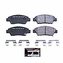 Front Track Day Spec Carbon Fiber Metallic Brake Pad Set