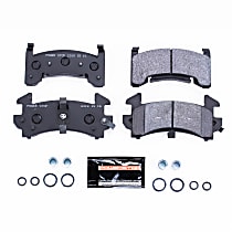 Front Carbon Fiber Metallic Brake Pad Set, Track Day Spec